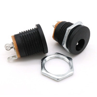 DC 5521/5525 5. 5X2.5x. 1/2mm 3 broches mâle à femelle connecteur DC022 étanche pour alimentation/prise/prise
