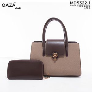 Sac à main fourre-tout en cuir PU uni avec fermeture éclair et chaînes <span class=keywords><strong>QAZA</strong></span> pour femme, sac à bandoulière de luxe pour usage quotidien - Product Image 5