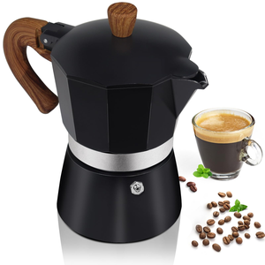 Cafetera de Aluminio de Alta Calidad, Cafetera Italiana, Cafetera Moka - Product Image 1