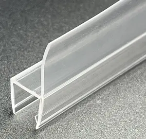 Environmental Friendly Strong Magnet PVC 6mm~12mm Magnetic Waterproof Shower Door Sealing Strip