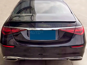 สปอยเลอร์หลังสำหรับรถยนต์ Mercedes-Benz W223 S Class S350 400 500 ปี 2021-2024 ชิ้นส่วนตกแต่งสปอยเลอร์ฝากระโปรงท้ายรถยนต์ อุปกรณ์ตกแต่งรถยนต์ - Product Image 4