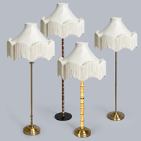 Abat-jour en tissu de style français pour chambre à coucher, décoration de salon et salle à manger, lustre moderne minimaliste, couvercle de lampe en tissu à franges