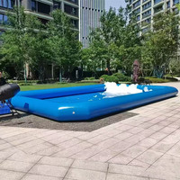 Réservoir d'eau gonflable de haute qualité et à bas prix, fabriqué en PVC épaissi, robuste et durable
