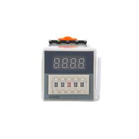 Relé Temporizador Programable Serie DH48S 220V CA, Controlador de Retardo de Tiempo con Pantalla Digital de Doble Configuración para Prevención de Daños en Equipos
