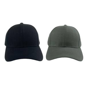 Chapeaux vierges avec broderie de logo personnalisé Casquettes de baseball noires pour hommes Vente en gros d'usine OEM - Product Image 6