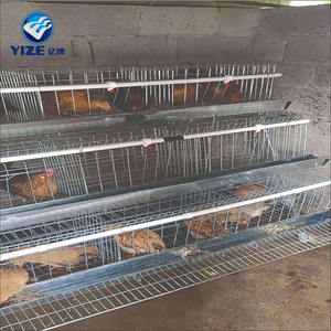 Tavuk kümesi planları ithalat kuş kafesleri tavuk döşeme kafes satılık 4 katlı 4 kapı 128 kafa set başına - Product Image 4