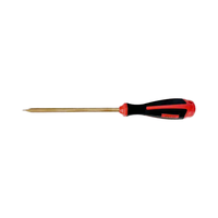 Tournevis à tête plate de précision de marque chêne 6*100mm aluminium Bronze vis à fente poignée en plastique OEM personnalisable