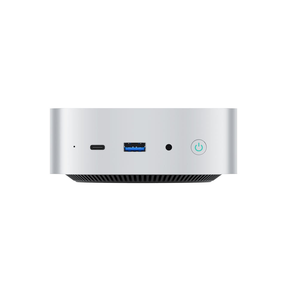 Computer System Hardware Color AMD Ryzen 5 6600H Mini PC Business Desktop Computer 16GB LPDDR5 512GB ...