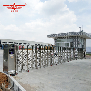 Shengshichanglong Modern Industrial Automatic <b>Sliding</b> Gate Electric Retractable Stainless Steel Villa Apartment Hospital Use - Product Image 2