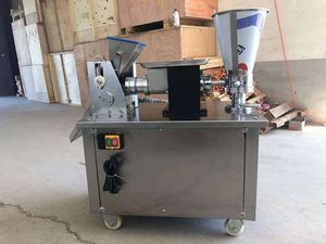 304 Stainless Steel Silver Empanada Making <b>Machine</b> Automatic <b>Dumpling</b> Gyoza Wrapper <b>Machine</b> for Sale - Product Image 2