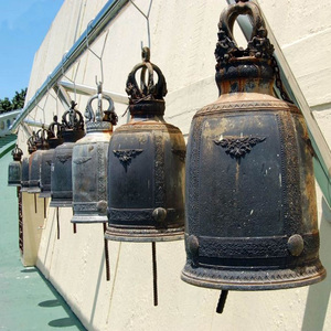 Antique Bronze Church <strong>Bell</strong> Large-Scale European Style Outdoor Metal Craft with Casting and Offset Printing for Sale - Product Image 6