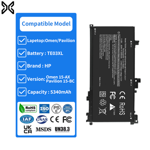 Batería de Repuesto para Portátil <span class=keywords><strong>HP</strong></span> Pavilion, EliteBook, Omen, ZBook, Spectre, ProBook, Modelos OEM SR04XL, <span class=keywords><strong>TE03XL</strong></span>, TF03XL, SS03XL, HT03XL, CS03XL - Product Image 3