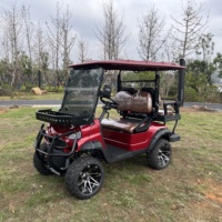 Nouveau design 2024 puissant chariot électrique en aluminium à 4 roues Club Car Golf Buggy à vendre
