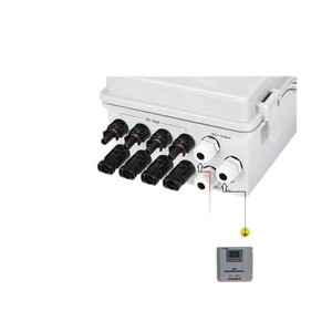 กล่องรวมสัญญาณพลังงานแสงอาทิตย์ 4 เข้า 1 ออก DC 1000V กันน้ำ กันฝุ่น พร้อมระบบป้องกันกระแสย้อนกลับ สำหรับใช้งานเชิงพาณิชย์ - Product Image 1