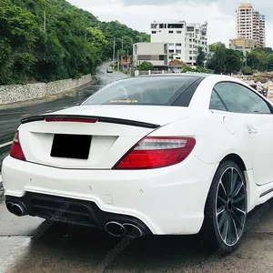 สปอยเลอร์หลังรถยนต์ สำหรับ Mercedes Benz SLK-Class SLC R172 ปี 2011 2012 2013 2014 2015 2016 2017 2018 2019 ชุดแต่งตัวถังรถยนต์ - Product Image 3