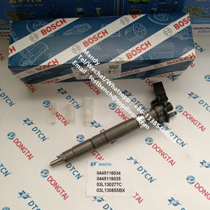 Inyector Common Rail original 0445116034 inyector piezoeléctrico 0445116035 inyector de combustible diésel 03L130277C CRI 03L130855BX para VW - Product Image 3