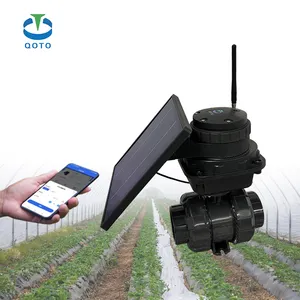 Wireless smart water valve remote control timing switch with electric actuator automation irrigation for Agriculture Farm