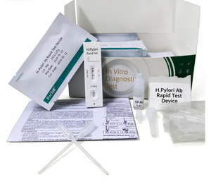 Réactif de test rapide d'anticorps H. Pylori, lecture en 15 minutes |   1 à 50 tests disponibles en emballage - Product Image 2