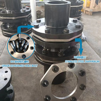 Accouplement à disque en acier avec diamètre de trou de 50 mm, accouplement à diaphragme flexible haute précision pour servomoteur OEM