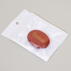 En gros, Pierres de méditation naturelles brutes gravées, pour le soulagement du stress et de l'inquiétude, pierres de yoga puissantes, format pouce de main et de poche - Product Image 5
