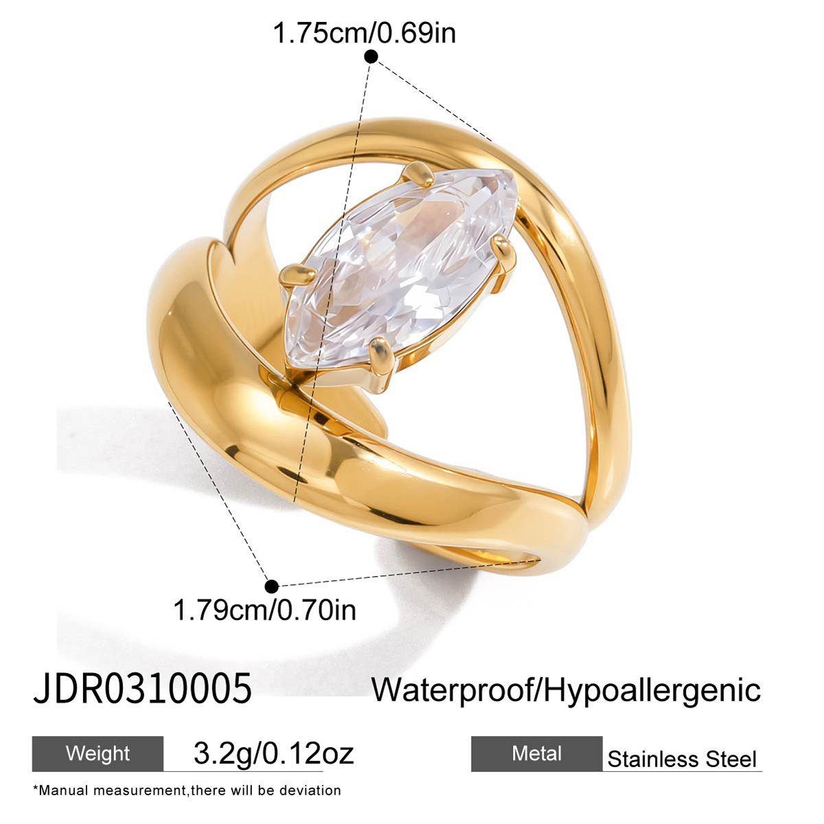 Or 18 carats JDR0310005