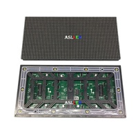 Panneau d'affichage publicitaire LED P4 extérieur, panneau d'affichage Taix, RGB Hub75, matrice de points 64x32, SMD1921, 256x128mm