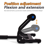 Sissy Squat Trainer réglable, pliable et portable, machine à squats profonds, banc d'extension des jambes, pour la maison, les fessiers, les ischio-jambiers, les mollets et le renforcement du tronc
