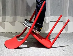 Silla de Comedor de Plástico Moderna Italiana Apilable de Polipropileno para Cafetería, Cocina, Muebles de Plástico para Habitaciones, Venta al por Mayor en Línea - Product Image 6