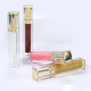 Fornitore di rossetti Private Label idratante impermeabile lucidalabbra glitter Plumper trucco vegano 90 colori lucidalabbra