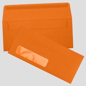 Enveloppes personnalisées à fenêtre #10 enveloppes auto-scellantes enveloppe d'emballage pour les factures à en-tête d'affaires de bureau - Product Image 2