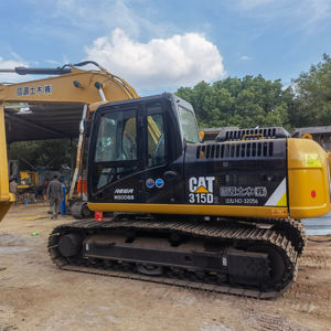 Excavatrice sur chenilles Caterpillar Cat Komatsu 312D/315/320D/330/336 d'occasion, machine lourde, excavatrice Caterpillar 315D en vente - Product Image 1
