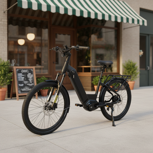 <span class=keywords><strong>Vélo</strong></span> <span class=keywords><strong>électrique</strong></span> de ville pour femmes, cadre en alliage d'aluminium de 26 pouces, <span class=keywords><strong>moteur</strong></span> <span class=keywords><strong>central</strong></span> 48v 500w, batterie cachée 48v 15ah - Product Image 5