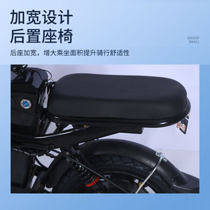 Vélo électrique pliable 25 kg, batterie au plomb-acide, mini véhicule intelligent portable pour deux personnes - Product Image 2