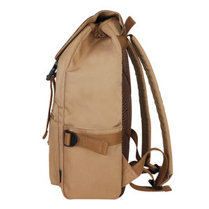 Mochila de cuero personalizada <span class=keywords><strong>a</strong></span> buen <span class=keywords><strong>precio</strong></span> con materiales para bolsos, mochila ecológica de fibra de carbono y café para viajar, lo último en venta al por mayor - Product Image 4