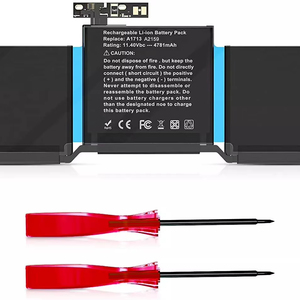 Batería de repuesto para ordenador portátil A1708 A1713 para Apple <span class=keywords><strong>MacBook</strong></span> A2171 A2159 A2289 A2338 <span class=keywords><strong>Pro</strong></span> de <span class=keywords><strong>13</strong></span> pulgadas, finales de 2016, mediados de 2017, mediados de 2019, <span class=keywords><strong>2020</strong></span> - Product Image 1