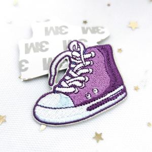 Patchs thermocollants/auto-adhésifs brodés mignons motif chaussures orange lait et sucettes glacées pastèque pour la décoration de vêtements et sacs - Product Image 6