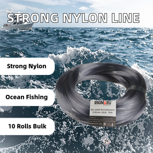 Líneas de Monofilamento Flotantes de Alta Calidad para Pesca en Agua Salada, 50m x 10 Rollos, Carrete de Hilo de Nylon Resistente y Económico para Pesca en Barco - Product Image 2