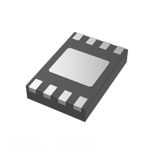 8 UFDFN Exposed Pad 24FC04T-E/Q6B36KVAO Mémoire Composants de circuit électronique Distributeur autorisé - Product Image 1