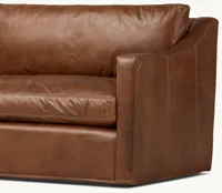 Ensemble de salon moderne de luxe de conception européenne OEM Sassanid, banc en cuir classique belge à accoudoirs inclinés, section en L