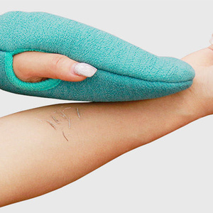<span class=keywords><strong>Serviette</strong></span> <span class=keywords><strong>éponge</strong></span> de bain douce de haute qualité professionnelle gant de beauté nettoyant la peau du corps écologique avec marque privée - Product Image 5
