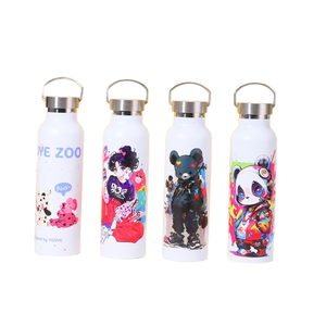 Binsly Thermos portable classique en acier inoxydable 304 <span class=keywords><strong>de</strong></span> style américain à grande ouverture, isolation thermique <span class=keywords><strong>de</strong></span> 6 à 12 heures, à main - Product Image 1