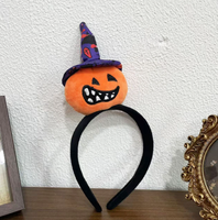 Serre-têtes d'Halloween, Poupées de dessin animé, Accessoires pour cheveux, Costumes de festival, Décorations, Démons, Citrouilles, Araignées, Serre-têtes amusants