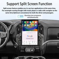 Radio para Auto con Pantalla Táctil de 17.2 Pulgadas, Android 13, para Chevrolet Silverado/GMC 2019-2023, Reproductor Multimedia, GPS, Navegación, Unidad Principal, TV