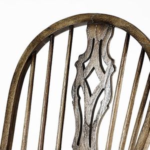 Sillas de comedor clásicas de estilo indonesio vintage Madera maciza respetuosa con el medio ambiente para hoteles y habitaciones fuertes-No. 8227 - Product Image 6