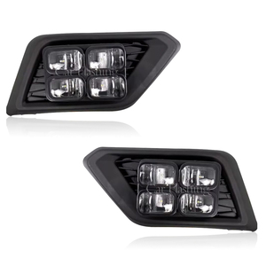 ไฟเดย์ไลท์ LED สำหรับรถยนต์นิสสัน เอ็กซ์เทรล ปี 2014 2015 2016 พร้อมฝาครอบไฟตัดหมอกและไฟเลี้ยว - Product Image 2