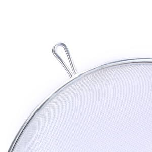 Plastic Handle Double Ear Oil Strainer Fine Mesh Frying Filter For Kitchen Use - Product Image 1