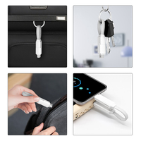 Cable USB de carga rápida 3 en 1 de 60W Cable único tipo C para teléfono móvil con logotipos personales promocionados para iPhone 15 14 13.