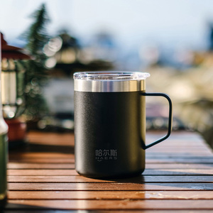 Haers 400ml/590ml tazza da caffè da viaggio con isolamento sottovuoto a doppia parete Tumbler tazza in acciaio inossidabile - Product Image 6