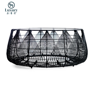 Hiện đại đám cưới ngoài trời tổ chức sự kiện đồ nội thất mây mì dệt bảng và sofa đặt cho sân khách sạn nhà bếp hoặc căn hộ - Product Image 4