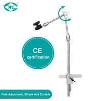 Support d'endoscopie professionnel à bras flexible WEIYE pour la fixation de caméra laparoscopique